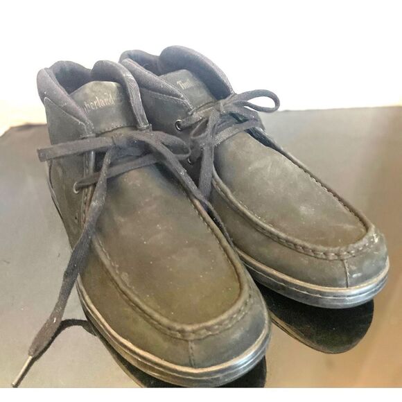 Timberland Boots Newmarket Cupsole Chukka Green Black Ankle Boots Size 12 M main image 14